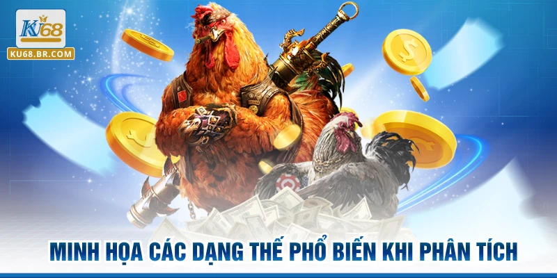 Minh họa các dạng thế phổ biến khi phân tích