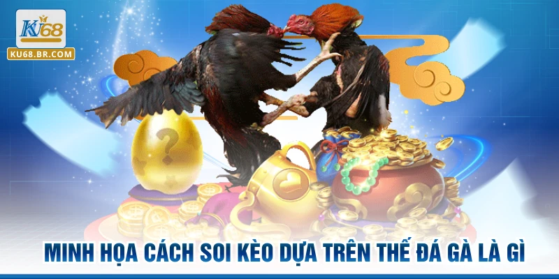 Minh họa cách soi kèo dựa trên thế đá gà là gì